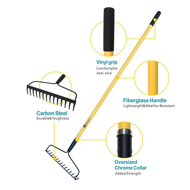 garden bow rake features