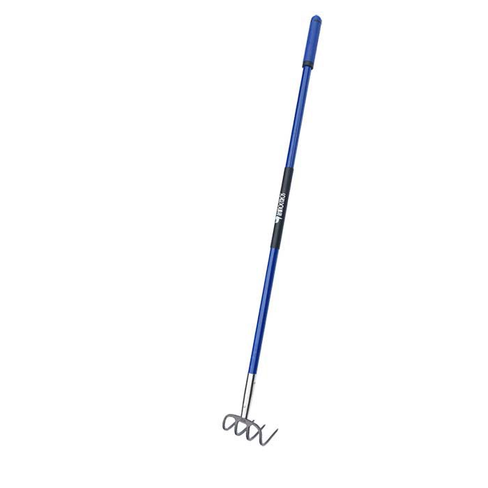 4 Prong Cultivator Long Handle