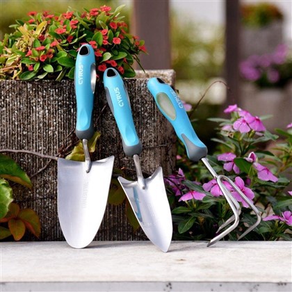 Set di 3 attrezzi manuali da giardino
