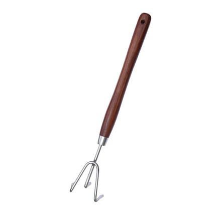 Coltivatore a 3 denti con manico lungo